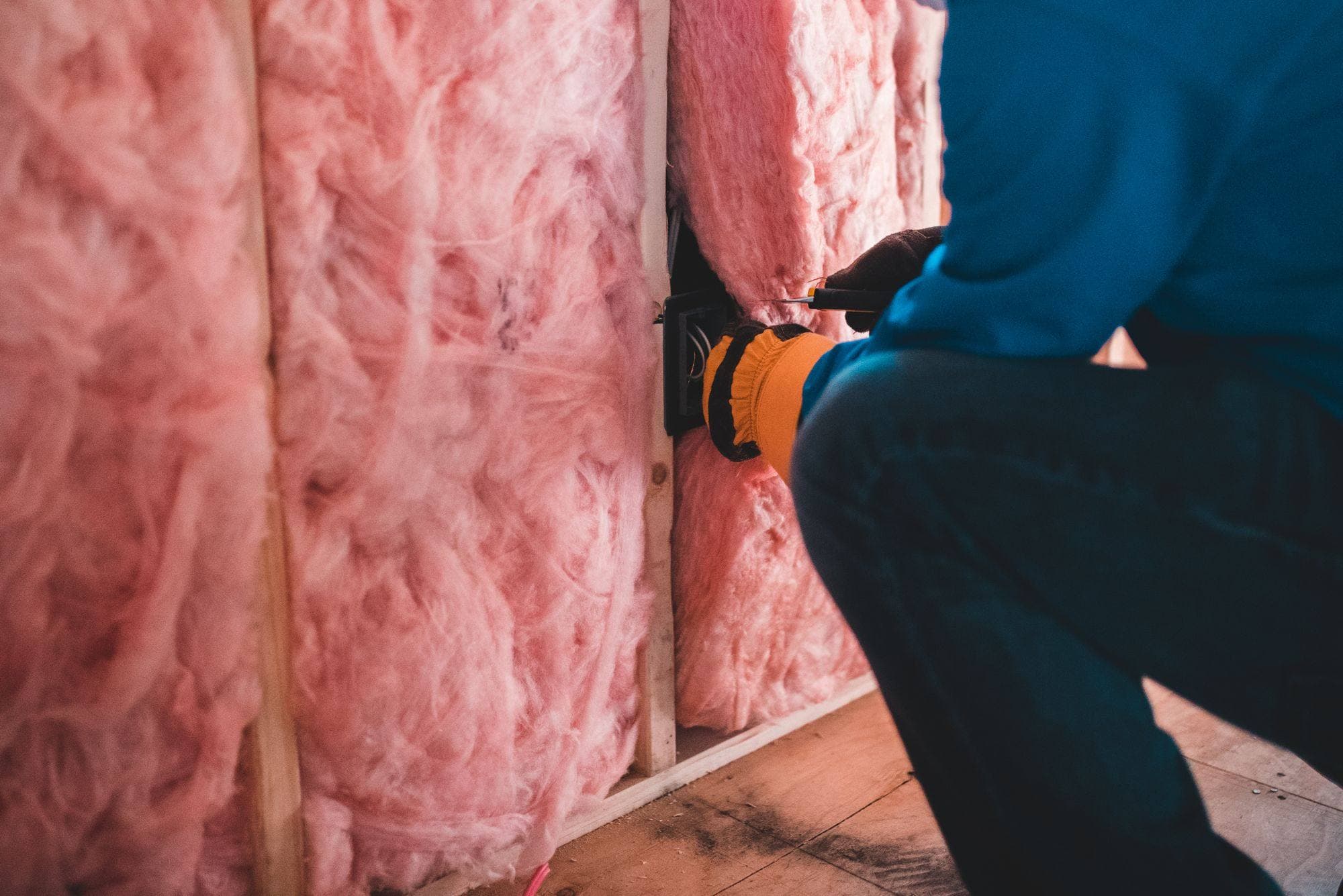 Insulation on the job