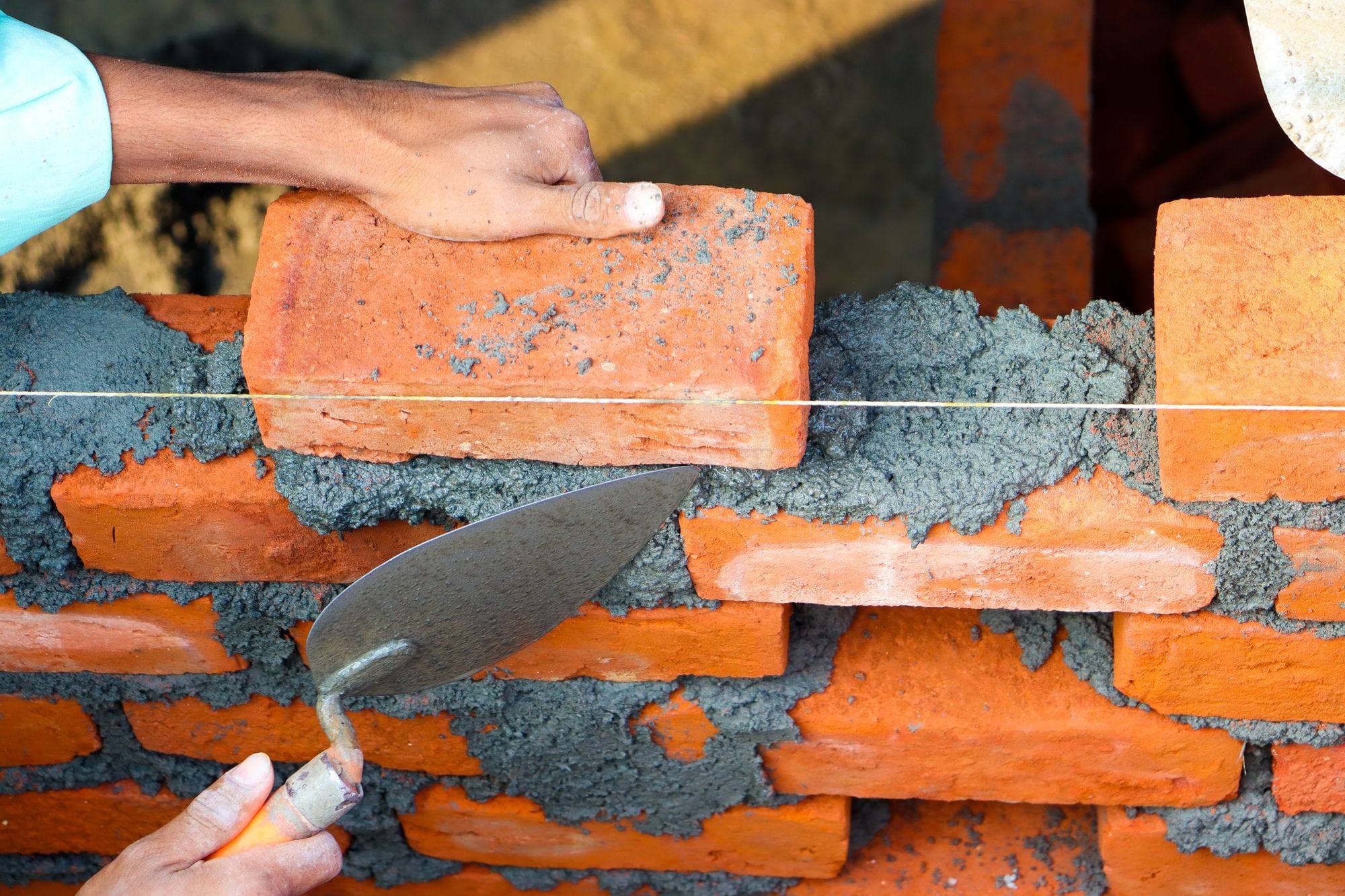 Masonry on the job