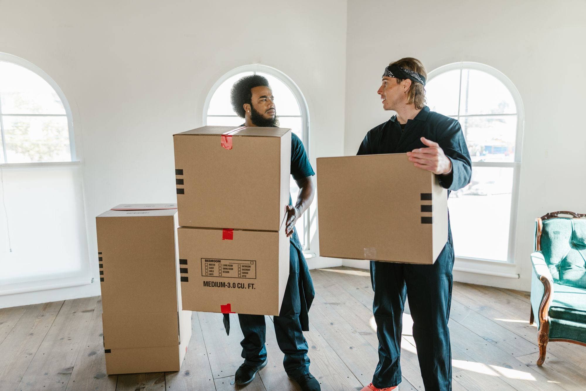 Moving on the job