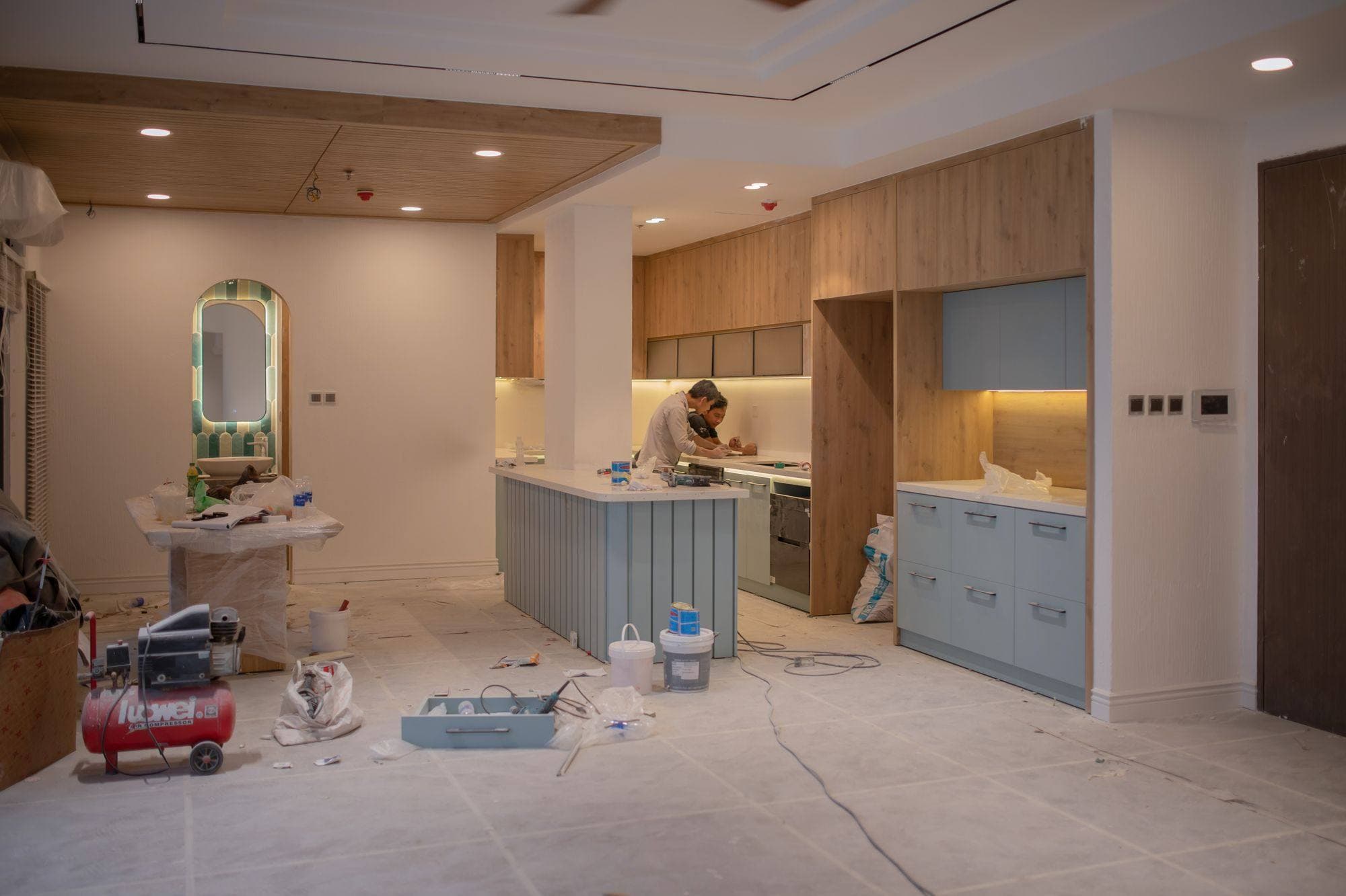 Remodeling on the job