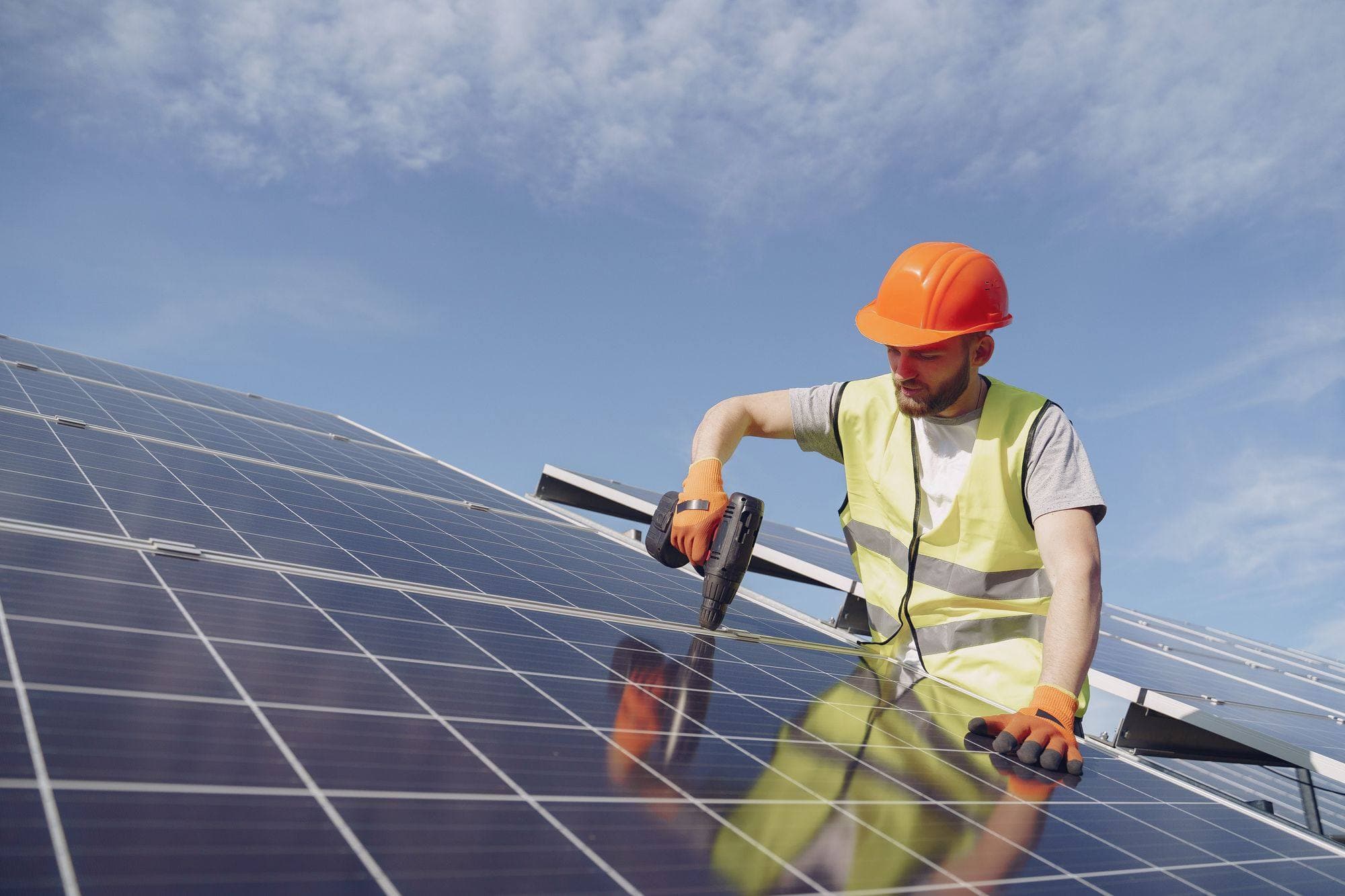 Solar on the job